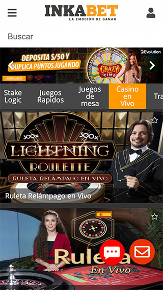 Inkabet Casino en Vivo Perú