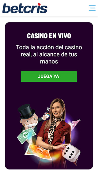 Betcris Perú Casino en Vivo
