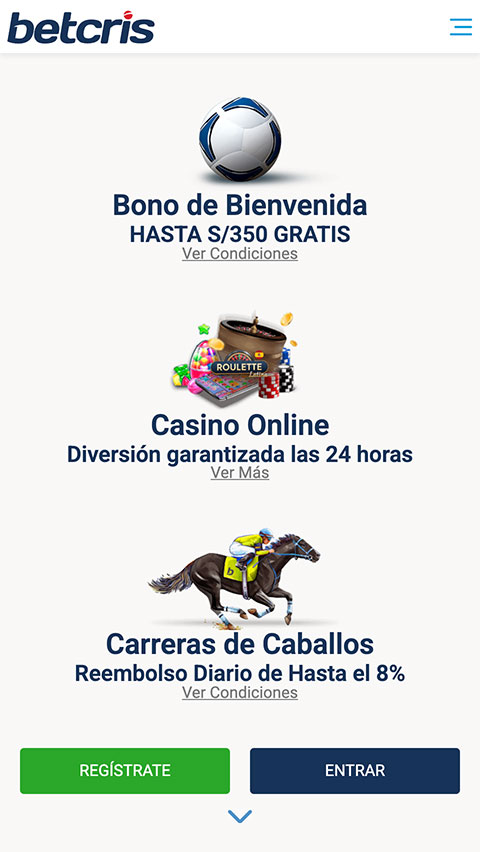 Betcris Perú Móvil