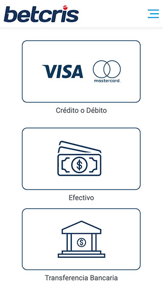 Pagos de Betcris