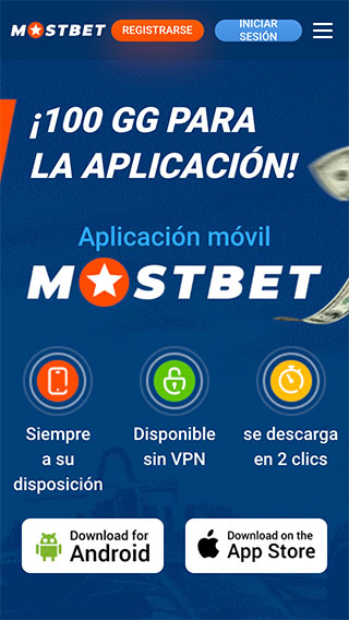 Aplicación Móvil de Mostbet