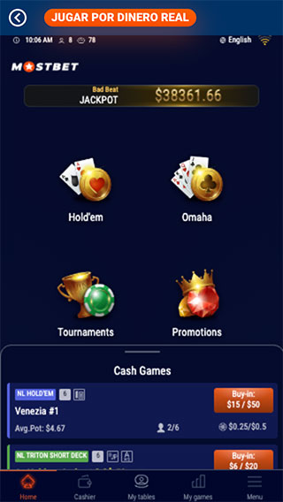 Mostbet Perú Póker