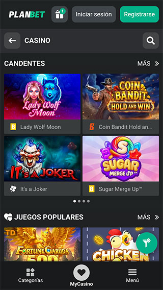 Planbet Perú Casino